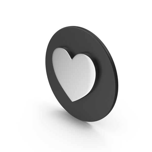 Heart Shape: Chrome Love Icon PNG & PSD Images Heart Shape: Chrome Love Icon PNG & PSD Images