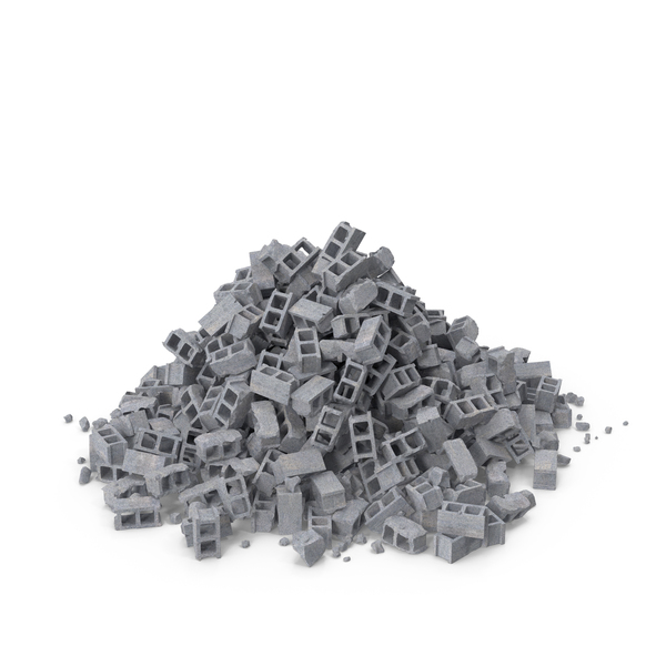 Cinder Block Debris PNG & PSD Images Cinder Block Debris PNG & PSD Images