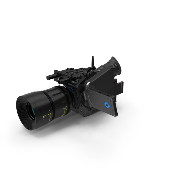 Cinema Camera With ViewFinder CD PNG & PSD Images