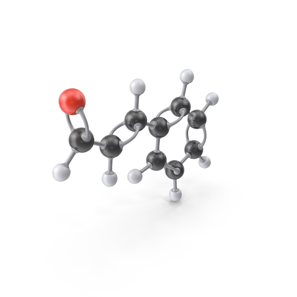 Cinnamaldehyde Molecule PNG & PSD Images Cinnamaldehyde Molecule PNG & PSD Images