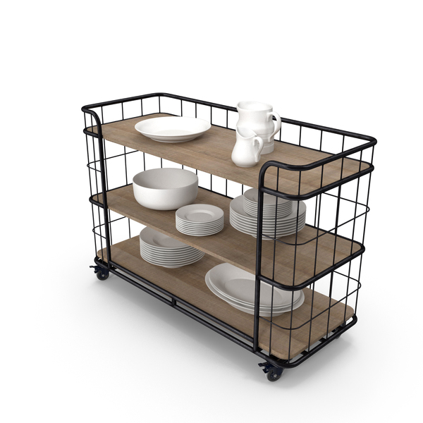 Table: Circa 1900 Baker's Rack Console PNG & PSD Images Table: Circa 1900 Baker's Rack Console PNG & PSD Images