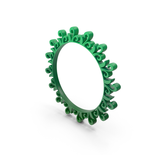 Picture: Circle Frame Royal Design Green PNG & PSD Images Picture: Circle Frame Royal Design Green PNG & PSD Images