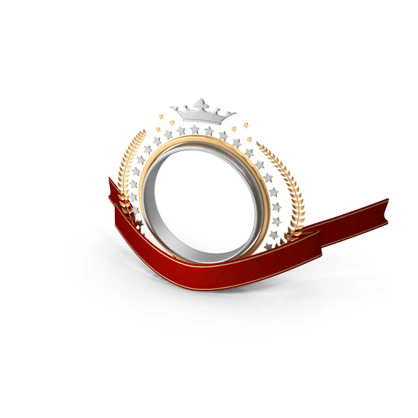 Circle Laurel Emblem Banner PNG & PSD Images Circle Laurel Emblem Banner PNG & PSD Images