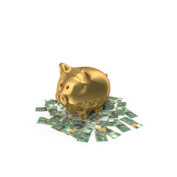 One Hundred Bill: Circular Arranged 100 Australian Dollar Gold Piggy Bank Few PNG & PSD Images One Hundred Bill: Circular Arranged 100 Australian Dollar Gold Piggy Bank Few PNG & PSD Images