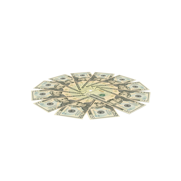 Twenty Bill: Circular Arranged 20 US Dollar Money Notes Few PNG & PSD Images Twenty Bill: Circular Arranged 20 US Dollar Money Notes Few PNG & PSD Images