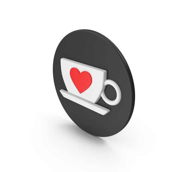 Logo: Circular Heart Cup Icon PNG & PSD Images