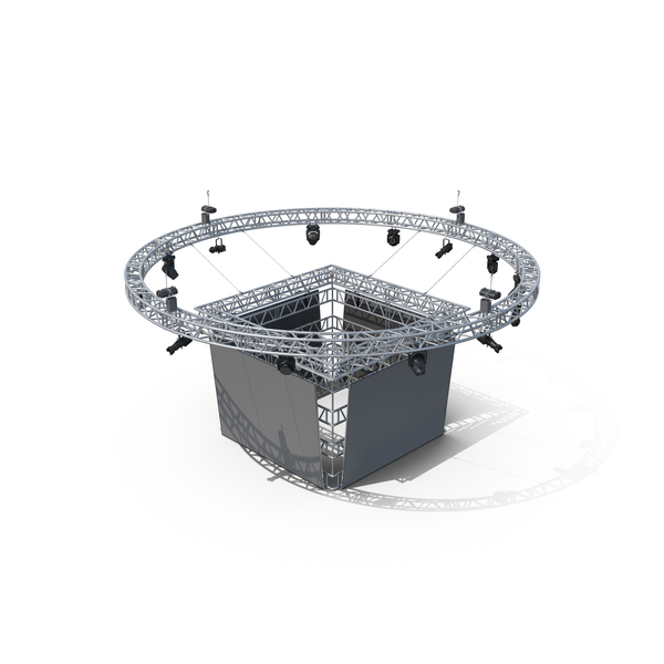 Stage: Circular Light Truss PNG & PSD Images Stage: Circular Light Truss PNG & PSD Images