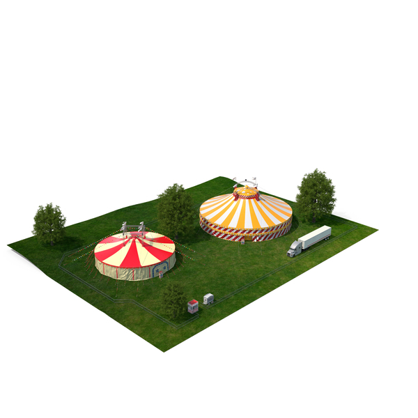 Circus Tent Setup and Transport Truck with Fur PNG & PSD Images Circus Tent Setup and Transport Truck with Fur PNG & PSD Images