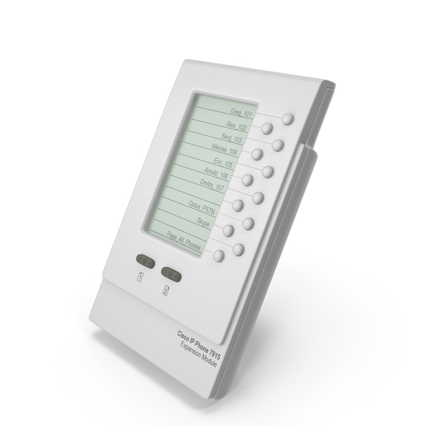 Office Phone: Cisco 7915 Expansion Module White PNG & PSD Images Office Phone: Cisco 7915 Expansion Module White PNG & PSD Images