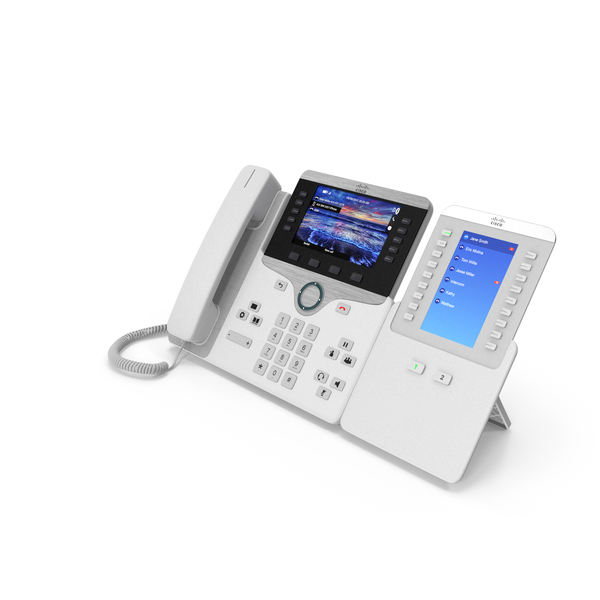 Office: Cisco IP Phone 8861 and Expansion Module White PNG & PSD Images Office: Cisco IP Phone 8861 and Expansion Module White PNG & PSD Images