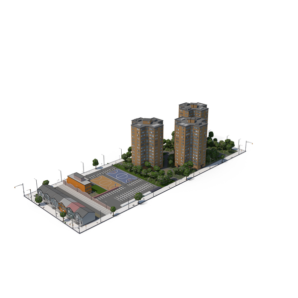 City Block PNG & PSD Images