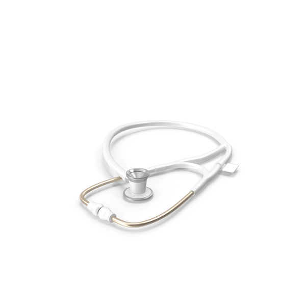 Classic Cardiology Dual Head Stethoscope 02 PNG & PSD Images