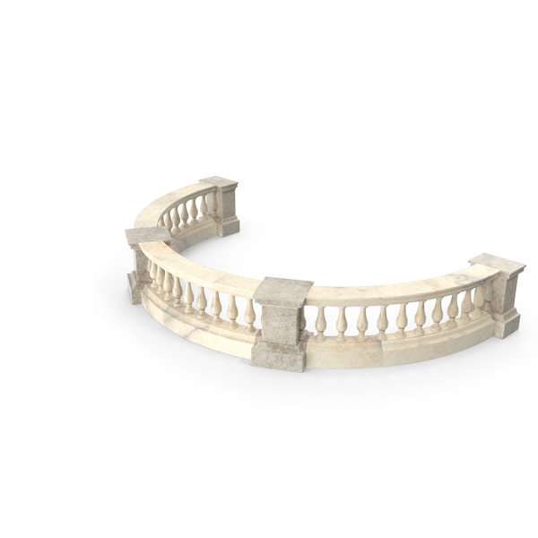 Classic Curved Balustrade PNG & PSD Images Classic Curved Balustrade PNG & PSD Images