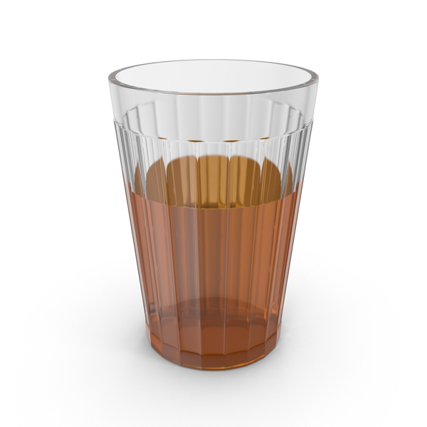 Glassware: Classic Facet Soviet Glass with Tea PNG & PSD Images Glassware: Classic Facet Soviet Glass with Tea PNG & PSD Images