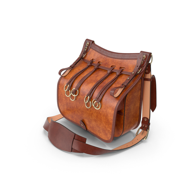 Shoulder: Classic Hunting Brown Leather Bag PNG & PSD Images Shoulder: Classic Hunting Brown Leather Bag PNG & PSD Images