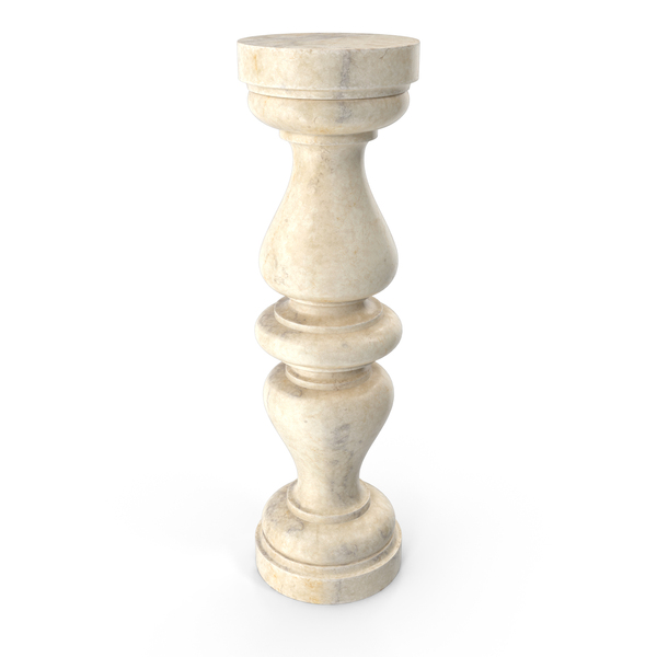 Balustrade: Classic Round Baluster PNG & PSD Images
