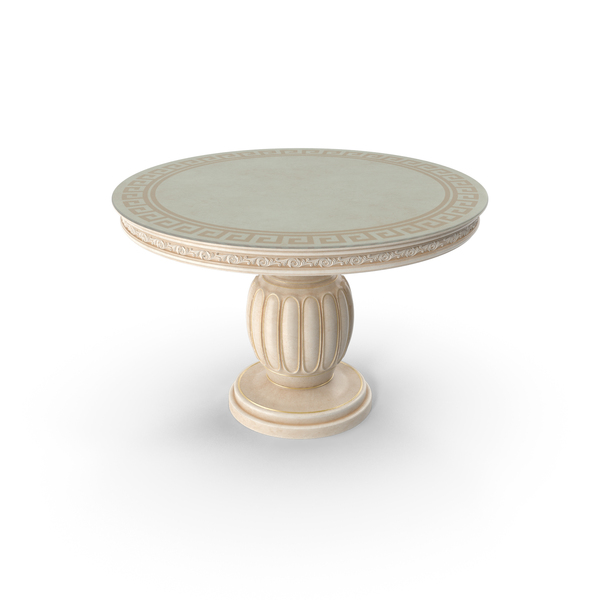 Classic Round Dining Table PNG & PSD Images Classic Round Dining Table PNG & PSD Images