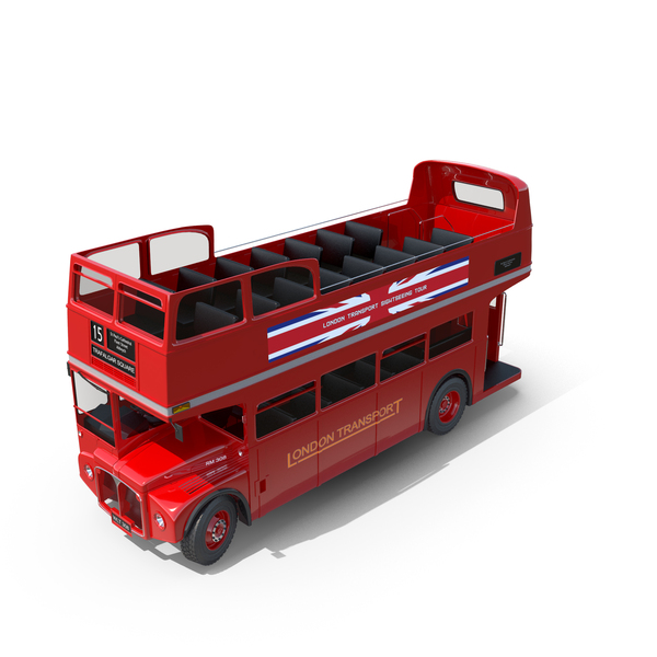 Doubledecker: Classic Routemaster Open Top PNG & PSD Images Doubledecker: Classic Routemaster Open Top PNG & PSD Images