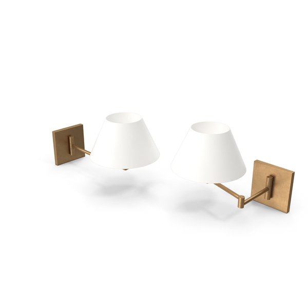 Sconce: Classic Swing Arm Wall Lamp PNG & PSD Images Sconce: Classic Swing Arm Wall Lamp PNG & PSD Images