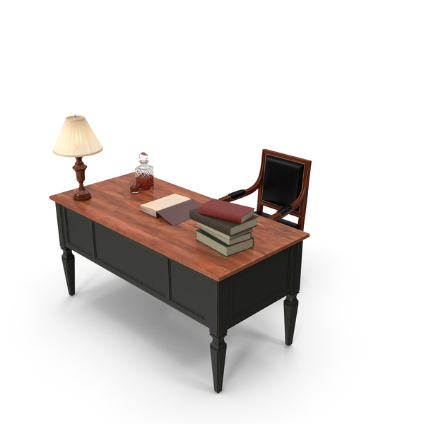 Classical Office Desk PNG & PSD Images Classical Office Desk PNG & PSD Images