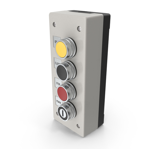 Industrial Display: Clean Control Station Buttons PNG & PSD Images Industrial Display: Clean Control Station Buttons PNG & PSD Images