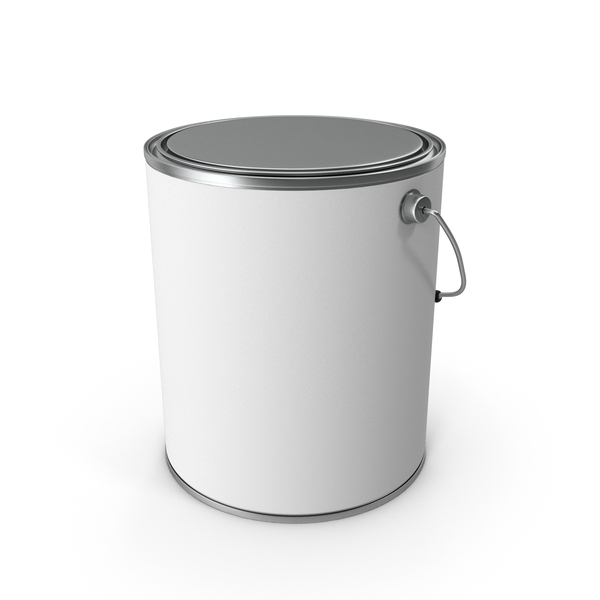 Clean Paint Can With White Label PNG & PSD Images Clean Paint Can With White Label PNG & PSD Images