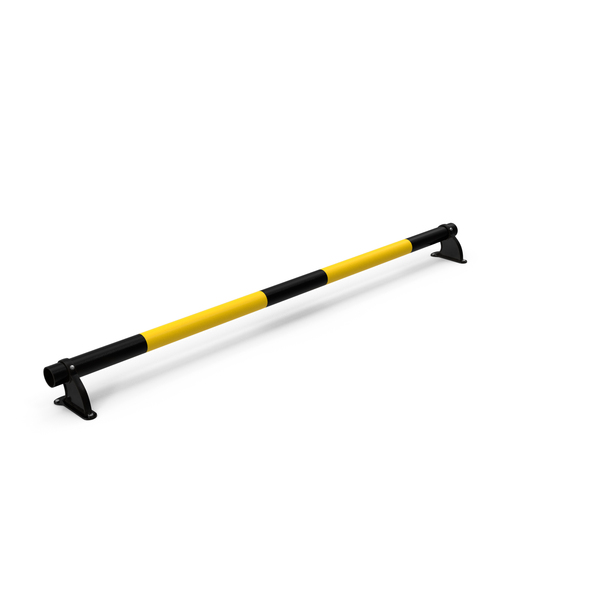 Barrier: Clean Parking Wheel Stop Bar PNG & PSD Images