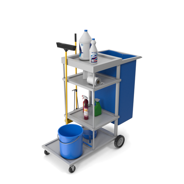 Cleaning Cart PNG & PSD Images Cleaning Cart PNG & PSD Images