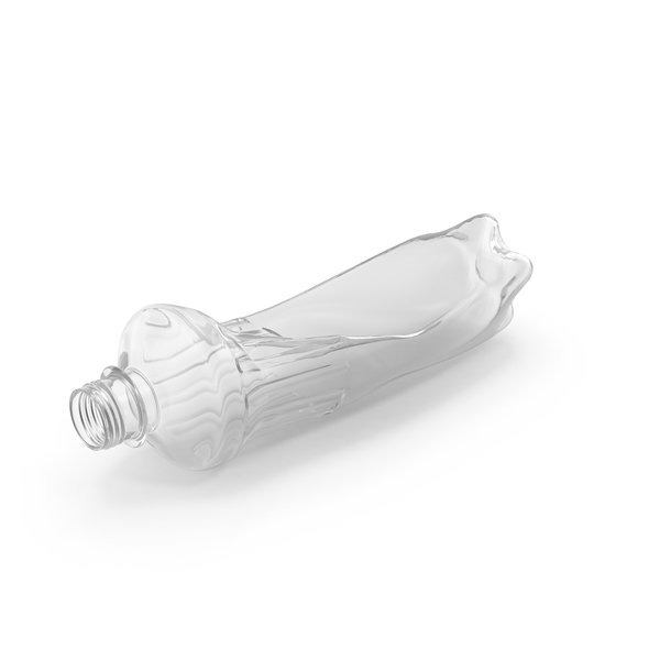 Clear Crushed Pet Bottle PNG & PSD Images Clear Crushed Pet Bottle PNG & PSD Images