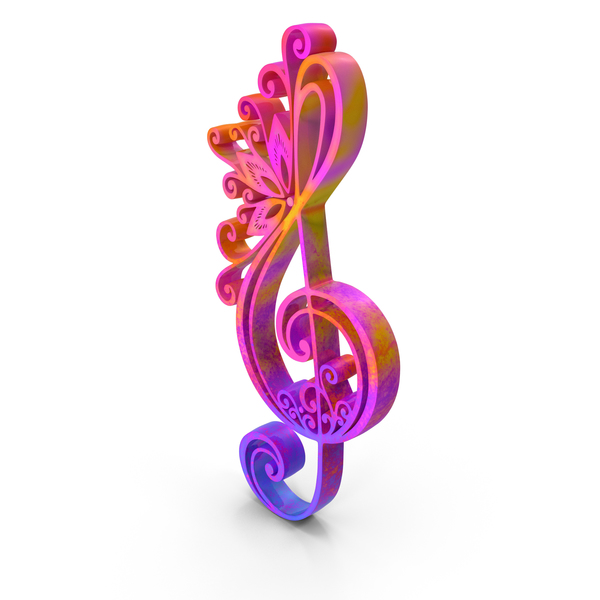 Musical Note: Clef Music Design Colored PNG & PSD Images Musical Note: Clef Music Design Colored PNG & PSD Images
