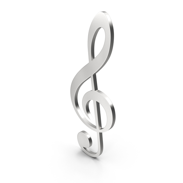 Treble: Clef Music Design Silver PNG & PSD Images Treble: Clef Music Design Silver PNG & PSD Images