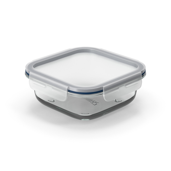 Clip Lock Food Container Glass 600ml PNG & PSD Images
