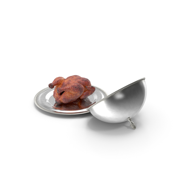Tray: Cloche Cook with Roasted Turkey PNG & PSD Images Tray: Cloche Cook with Roasted Turkey PNG & PSD Images