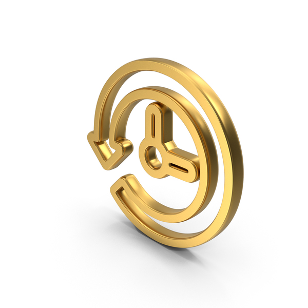 Clock Reset Gold Symbol PNG & PSD Images Clock Reset Gold Symbol PNG & PSD Images
