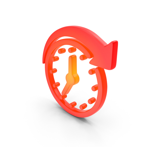 Clock Time Schedule Repeat Arrow Symbol Glowing PNG & PSD Images Clock Time Schedule Repeat Arrow Symbol Glowing PNG & PSD Images