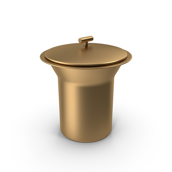 In Box: Closed Ice Bucket Bronze PNG & PSD Images In Box: Closed Ice Bucket Bronze PNG & PSD Images