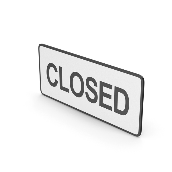 Closed Shop Sign PNG Images & PSDs for Download | PixelSquid - S120094964