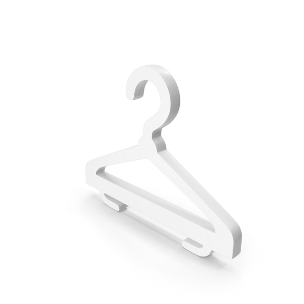 Symbols: Cloth Hanger Icon White PNG & PSD Images Symbols: Cloth Hanger Icon White PNG & PSD Images