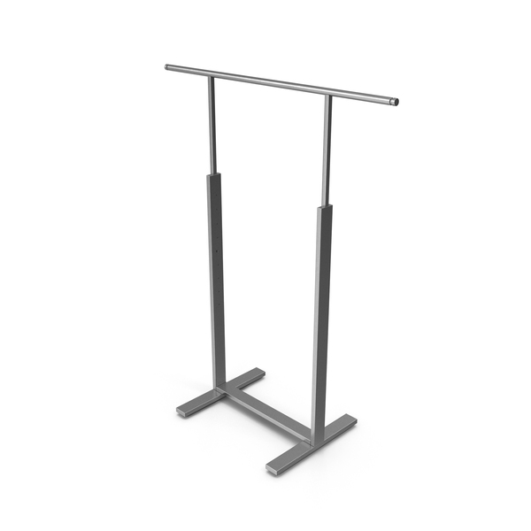 Clothing Single Bar Rack Metal PNG & PSD Images Clothing Single Bar Rack Metal PNG & PSD Images