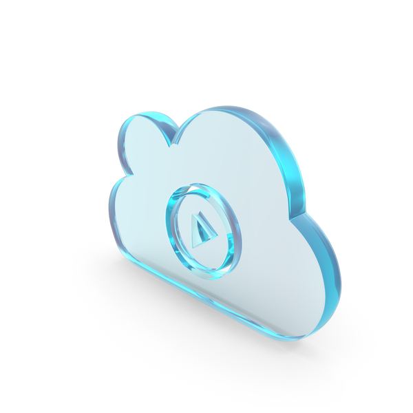 Cloud Music Play Button Icon Glass PNG Images & PSDs for Download ...