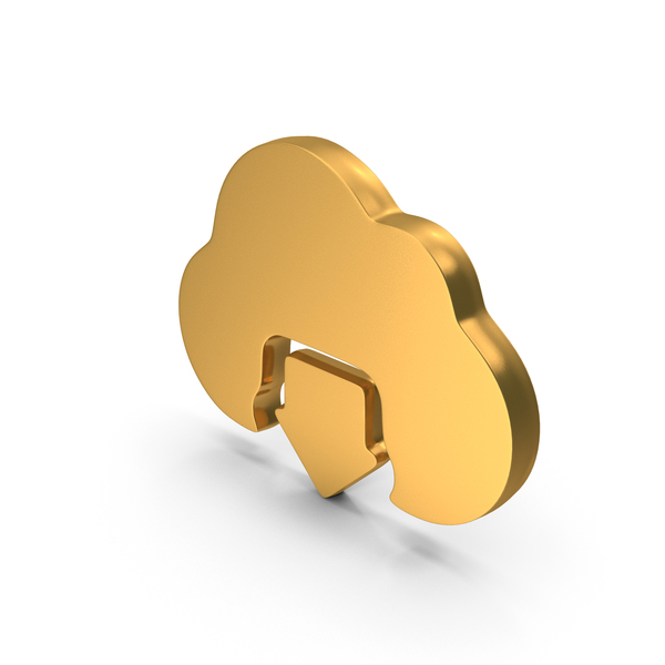 Cartoon: Cloud Web Icon Down Load Gold PNG & PSD Images Cartoon: Cloud Web Icon Down Load Gold PNG & PSD Images