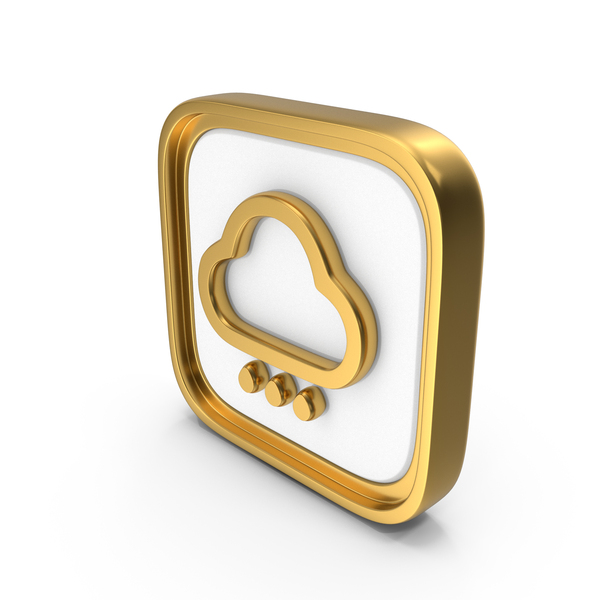 Meteorology Symbols: Cloud With Rain Drops Square Coin PNG & PSD Images Meteorology Symbols: Cloud With Rain Drops Square Coin PNG & PSD Images