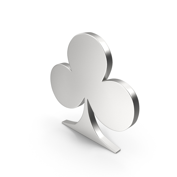 Symbols: Clubs Silver PNG & PSD Images