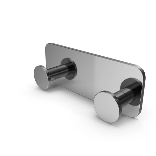 Coat Hook 2 Heads Koros Chrome PNG & PSD Images Coat Hook 2 Heads Koros Chrome PNG & PSD Images