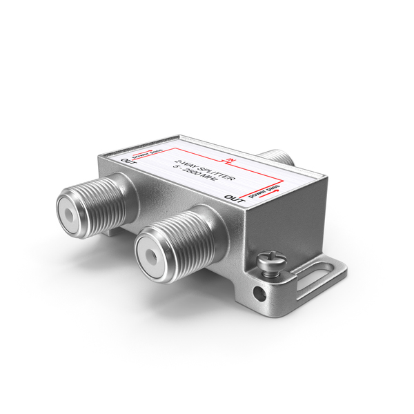 Electrical Accessories: Coaxial Cable 2 Way Splitter PNG & PSD Images Electrical Accessories: Coaxial Cable 2 Way Splitter PNG & PSD Images