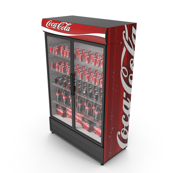 Coca Cola Beverage Fridge PNG & PSD Images