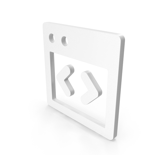 Symbols: Coding Scripts Page Web Design PNG & PSD Images