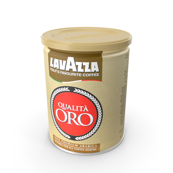 Coffee: Coffe Can Lavazza Qualita Oro 250g Can PNG & PSD Images Coffee: Coffe Can Lavazza Qualita Oro 250g Can PNG & PSD Images