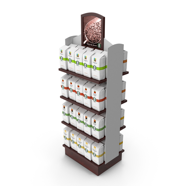 Grocery: Coffee Bag Display PNG & PSD Images Grocery: Coffee Bag Display PNG & PSD Images