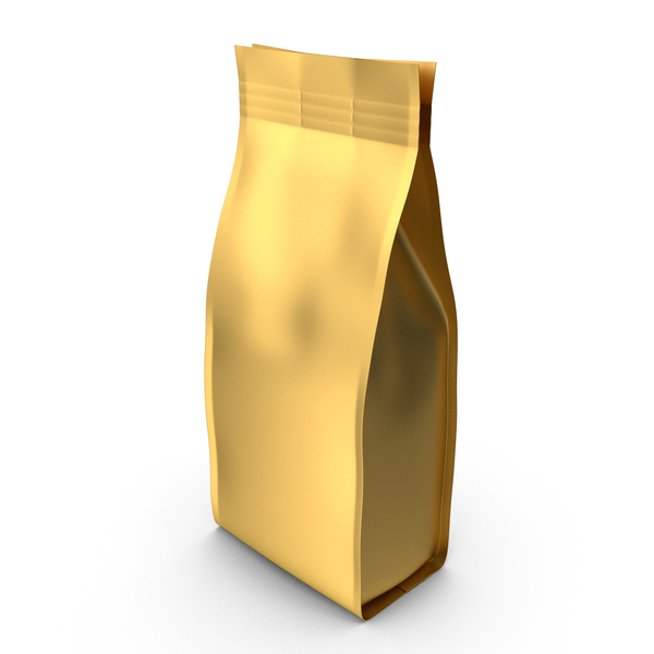 Coffee Bag Gold PNG & PSD Images Coffee Bag Gold PNG & PSD Images